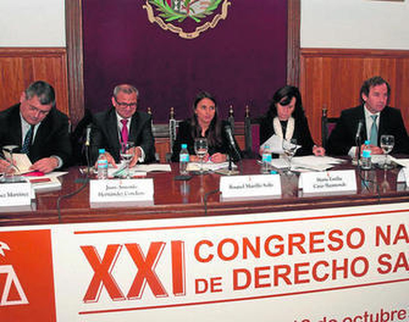 Taller de Trabajo en el vigésimo primer Congreso Nacional de Derecho Sanitario.