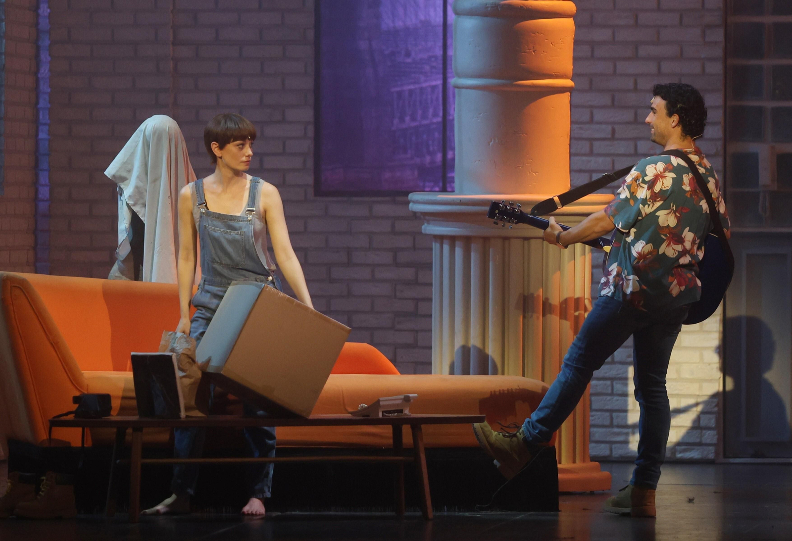 El musical de Ghost en Málaga, con David Bustamante y Ricky Merino, en fotos