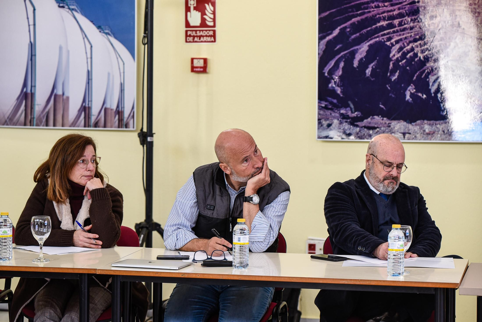 Imágenes de la presentación del balance de 2022 de Atlantic Copper