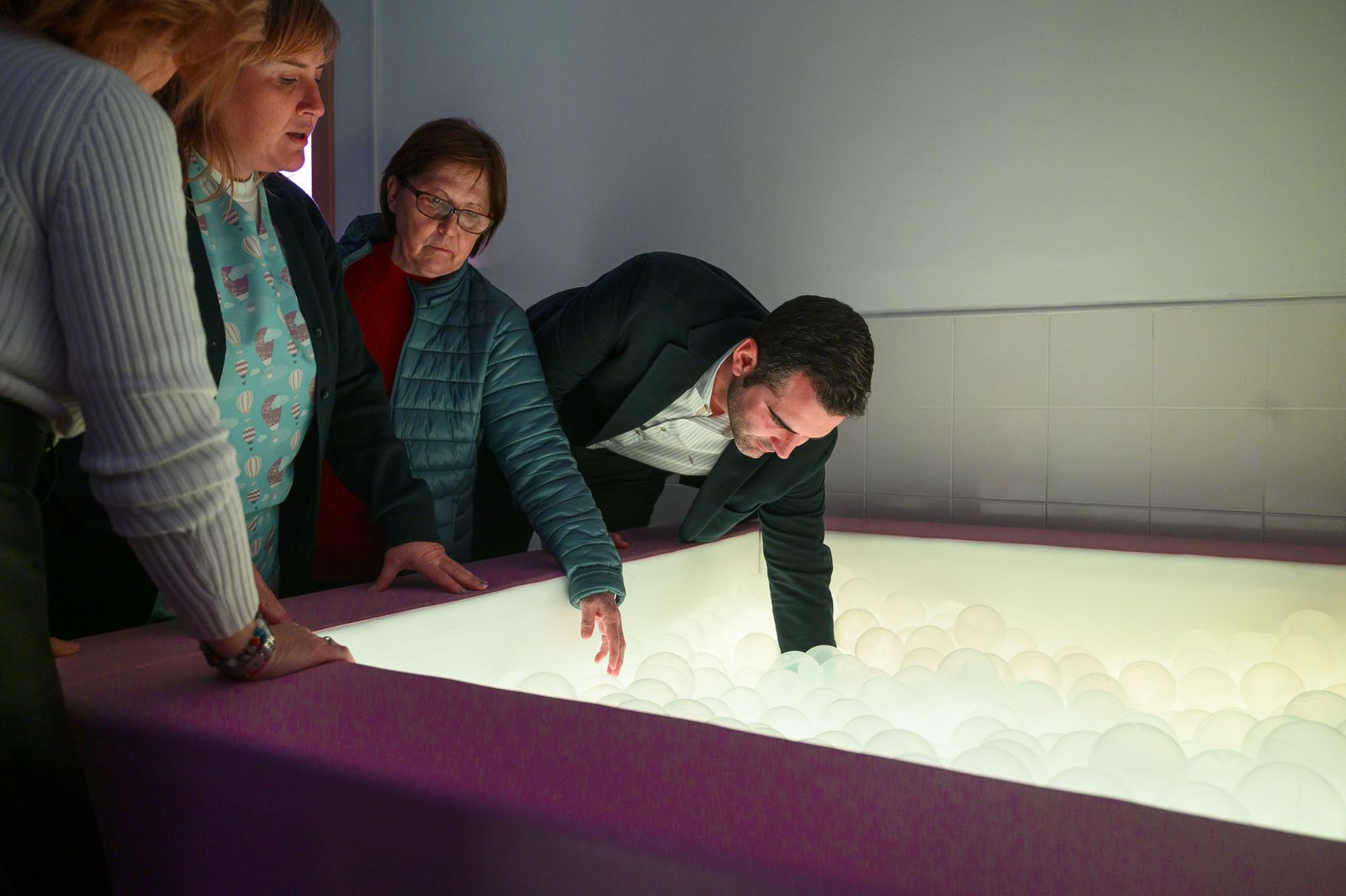 Inauguración de una nueva sala multisensorial para Aspapros.