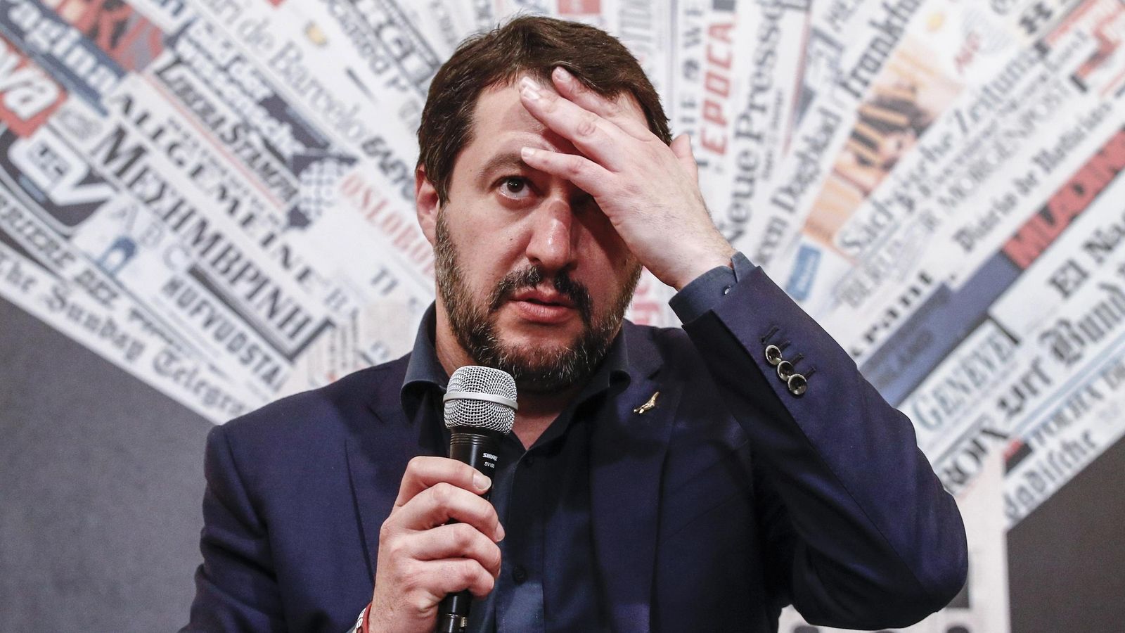 El líder de la Liga Norte, Matteo Salvini.