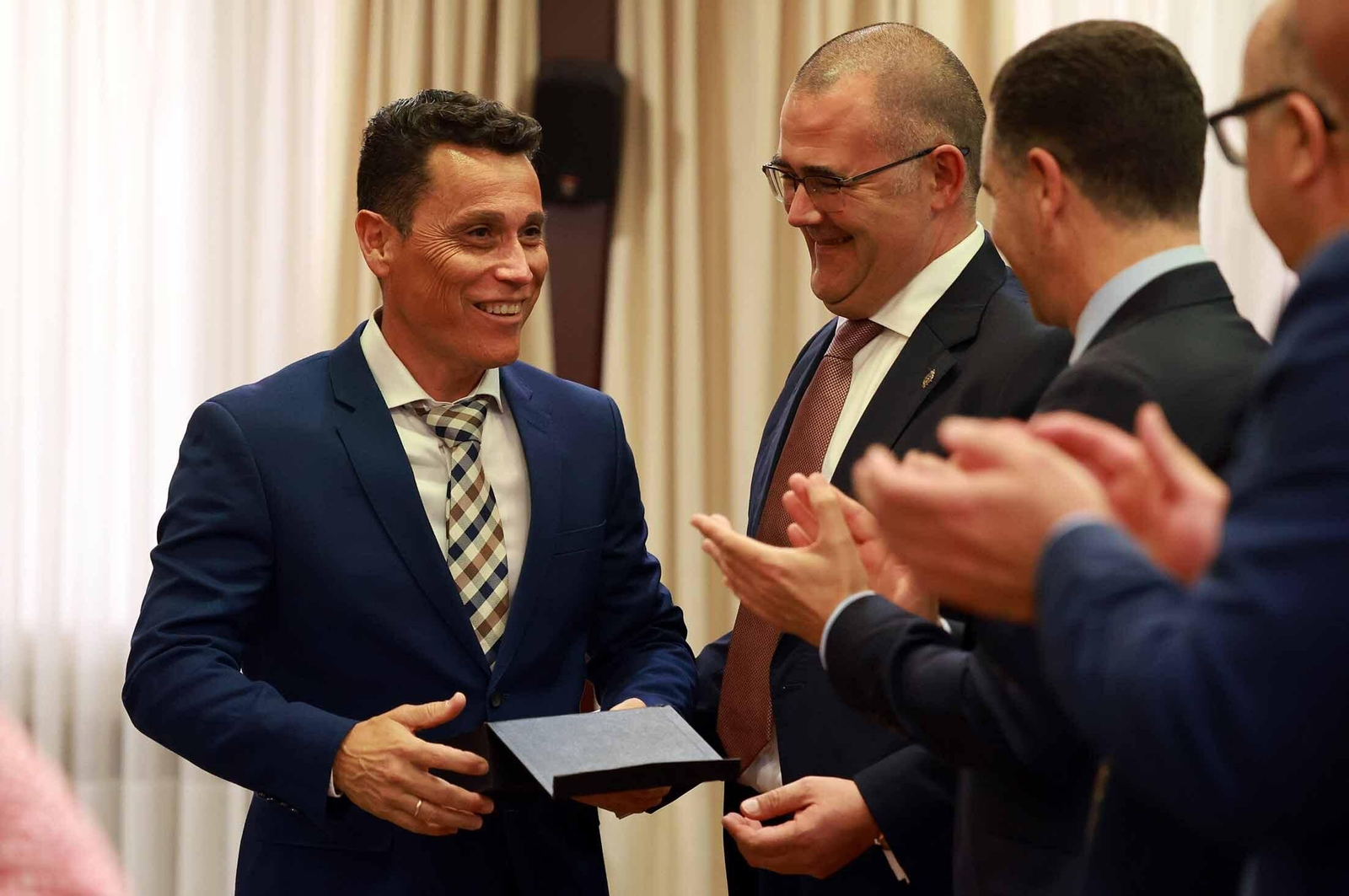 El Colegio Oficial de Peritos e Ingenieros Técnicos Industriales de Huelva entrega la  Medalla de Oro del colegio y el título de Colegiado de Honor a Atlantic Copper, en imágenes