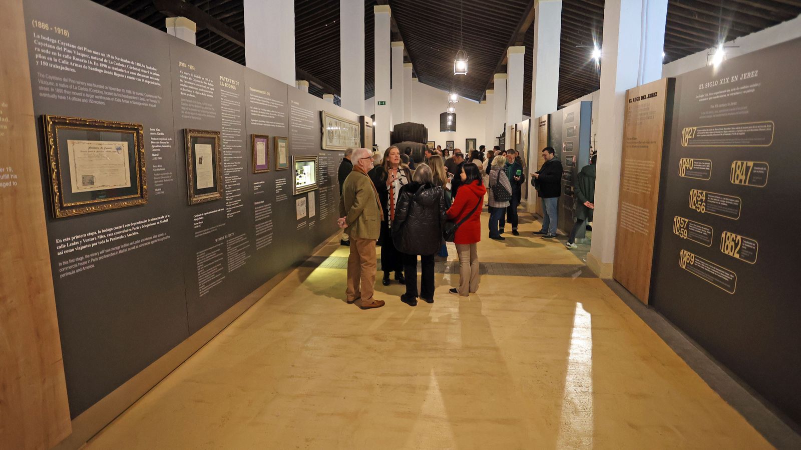 Inauguración del Museo y Centro de Interpretación del Vino de Jerez en Cayetano del Pino