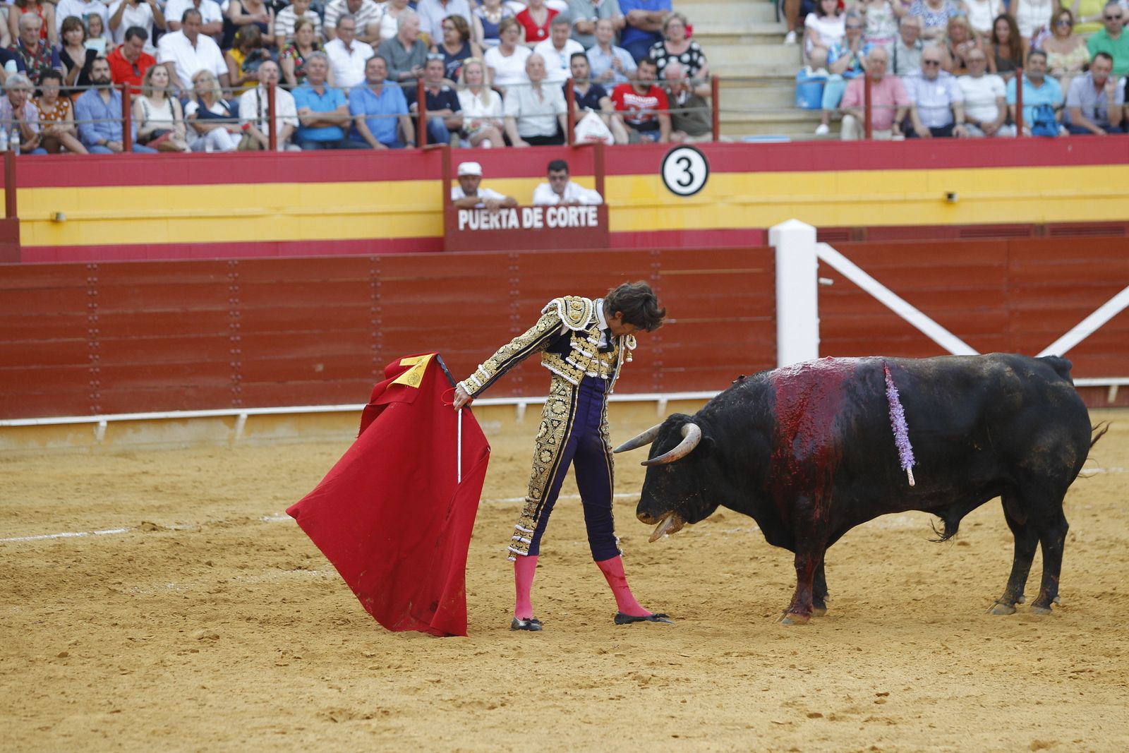 Fotogalería corrida de toros Roquetas de Mar. El Fandi, Castella, Cayetano.