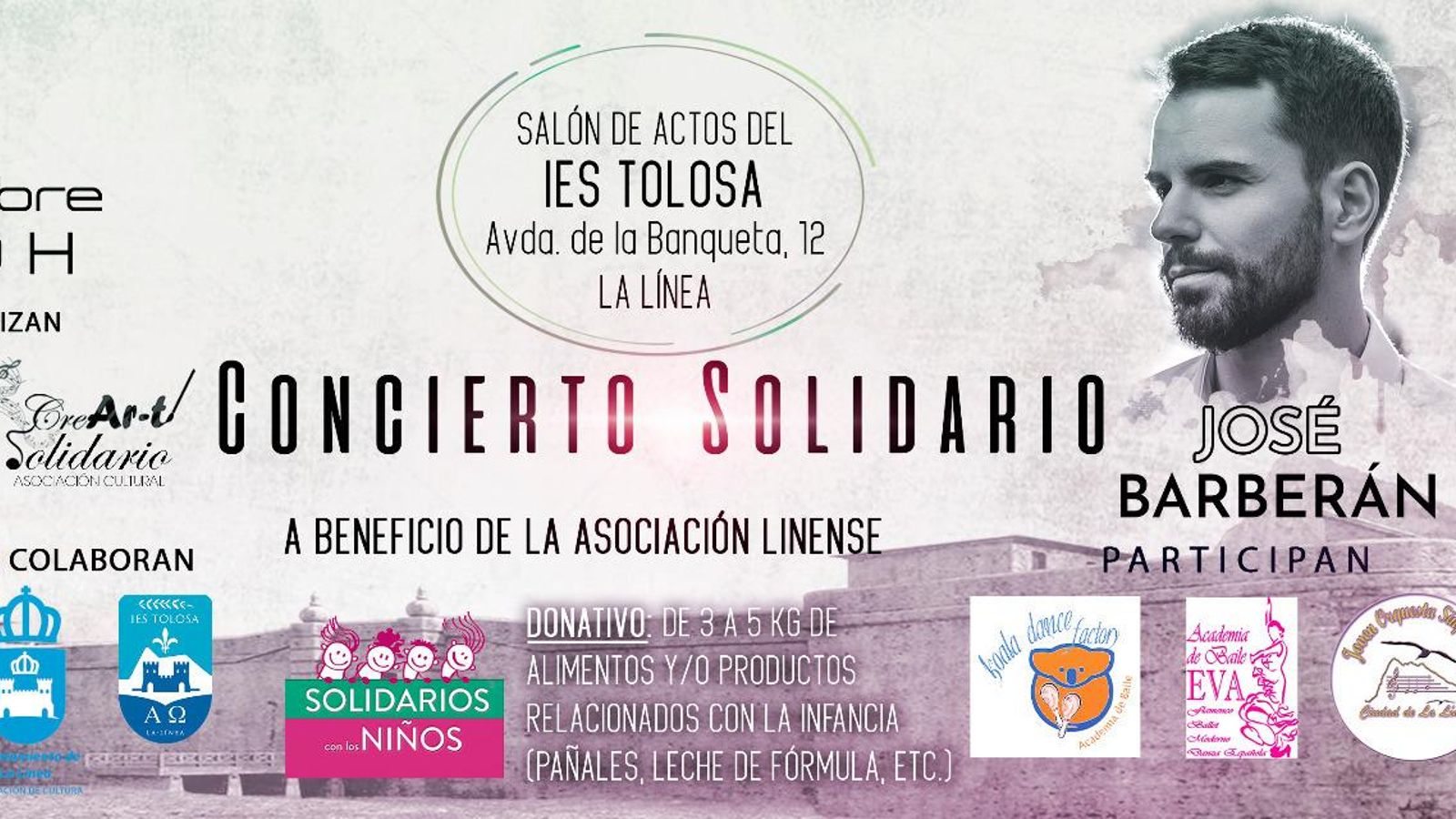 Entrada para el evento.
