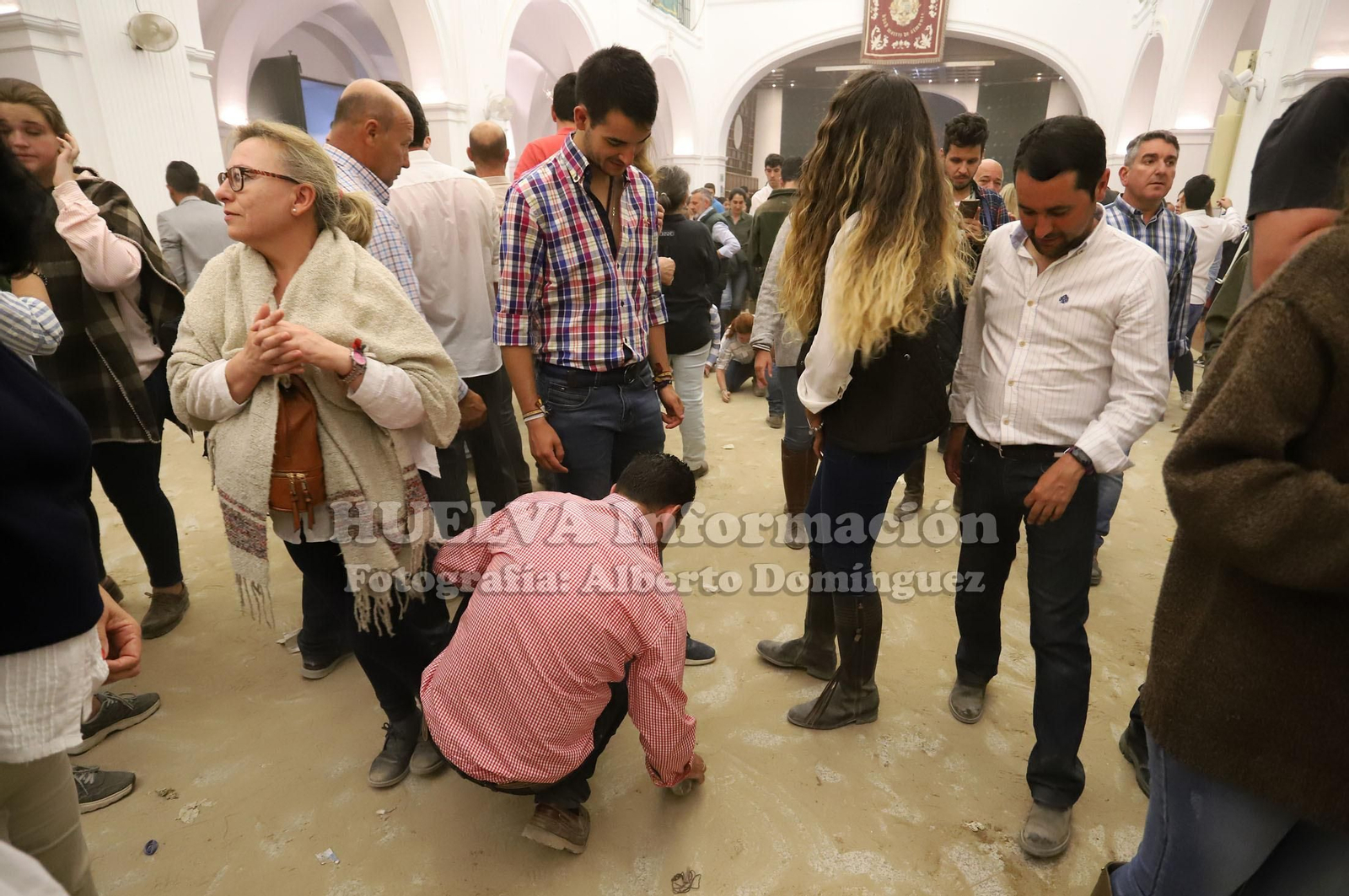 Imágenes del salto a la reja. Rocío 2019