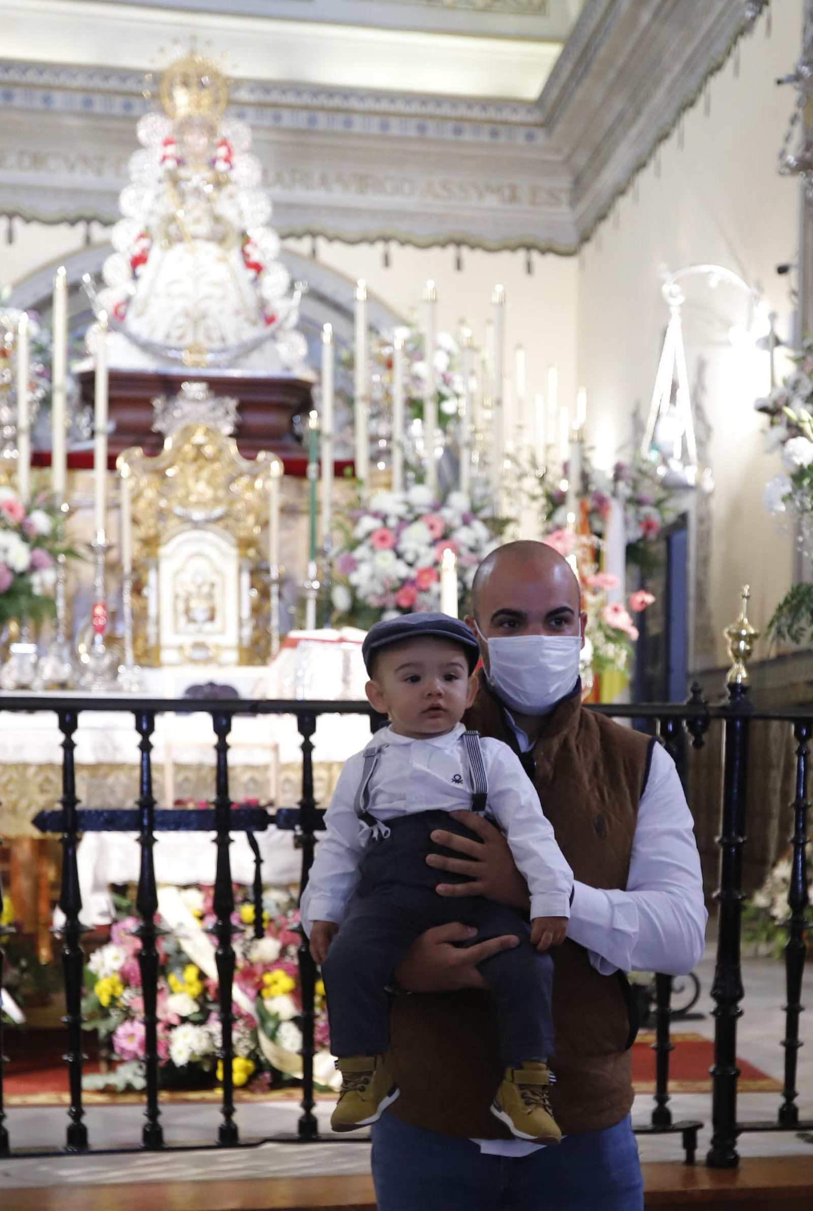 Imágenes de la Candelaria en Almonte.