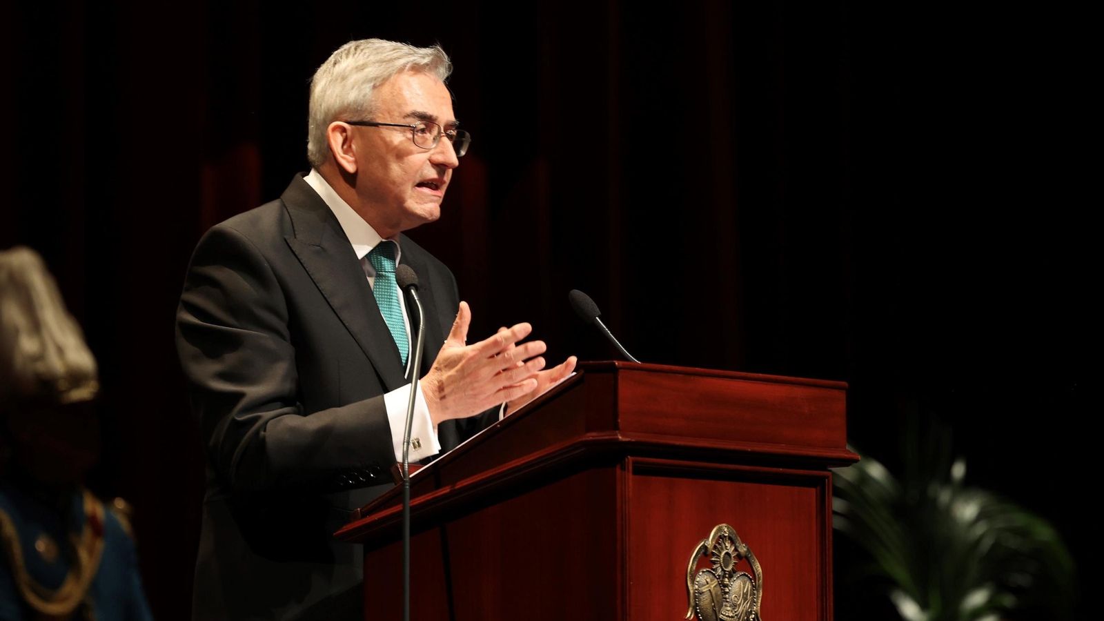 Las imágenes del pregón de la Semana Santa de Sevilla con José Joaquín León
