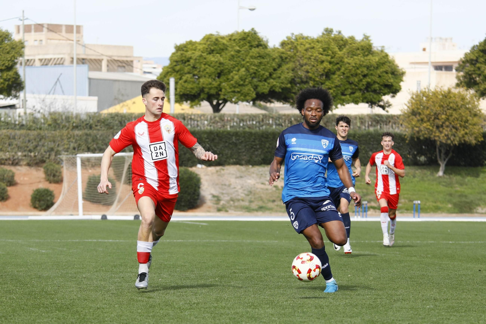 Imágenes del partido entre Almeria B contra Villanovense de segunda RFEF
