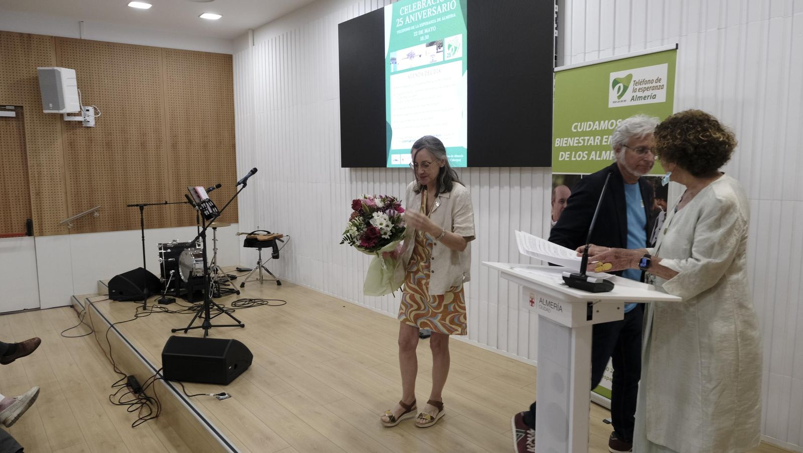 25 aniversario del Teléfono de la Esperanza en Almería, en imágenes