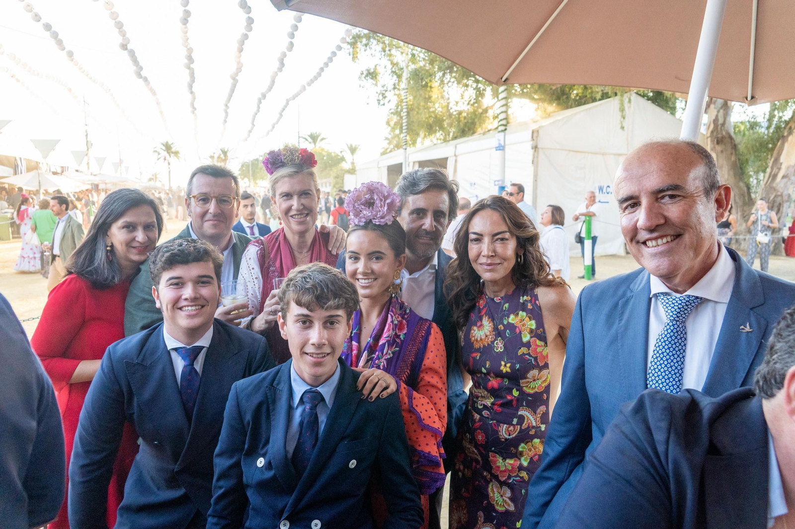 Imágenes del ambiente nocturno del 11 de octubre en la Feria del Caballo 2025