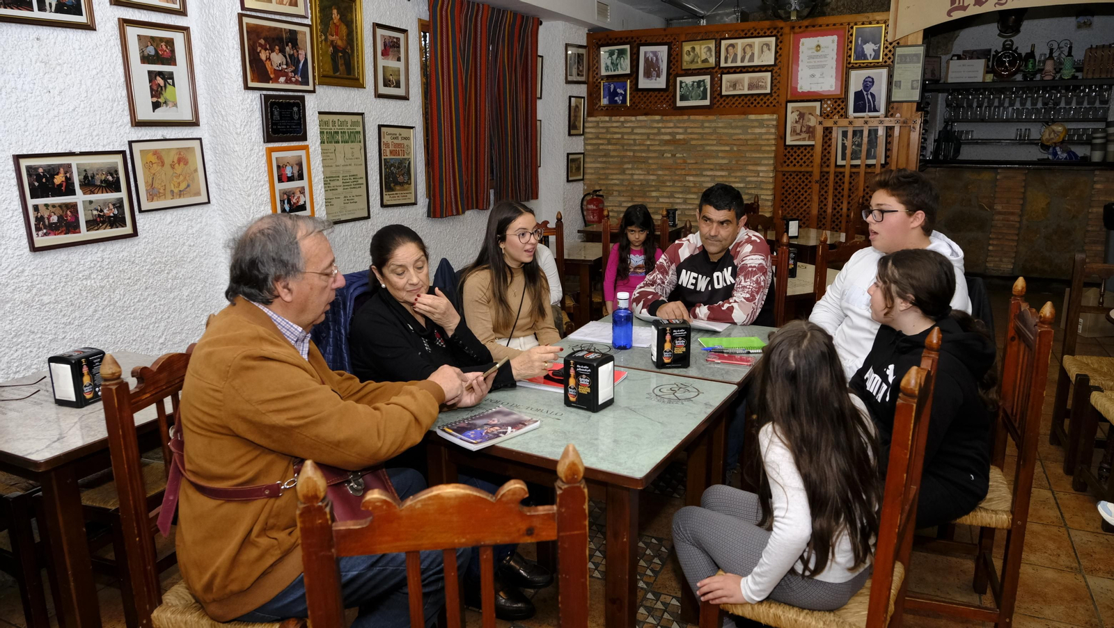 Imágenes de la escuela de saetas 'Peña El Morato'