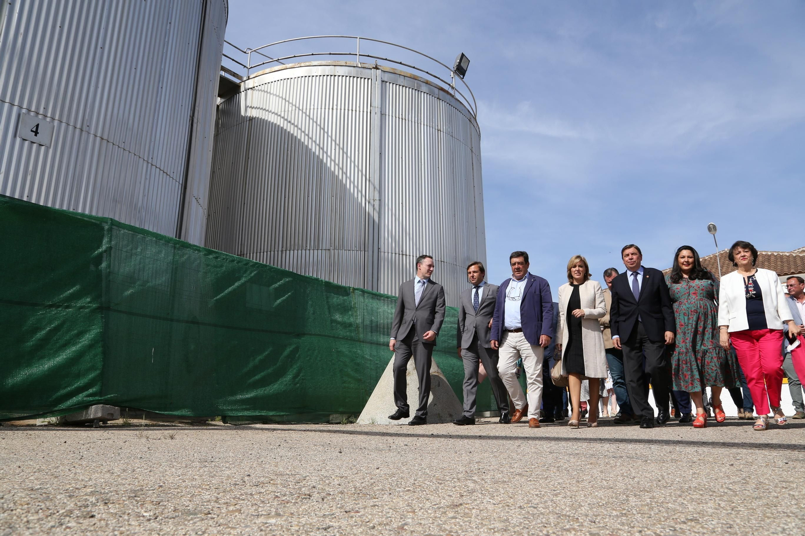 La inauguración de la Feria del Olivo de Montoro, en imágenes