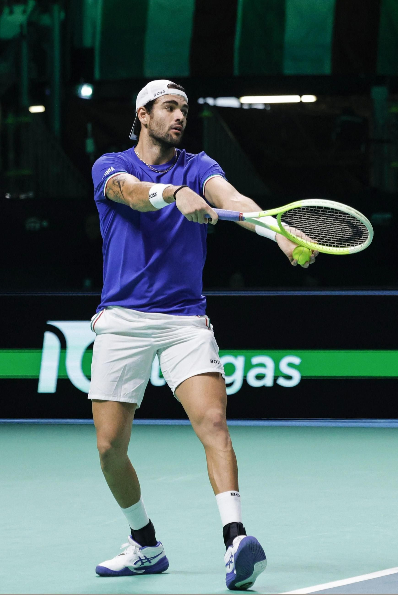 Las fotos de la final de la Copa Davis Italia-España