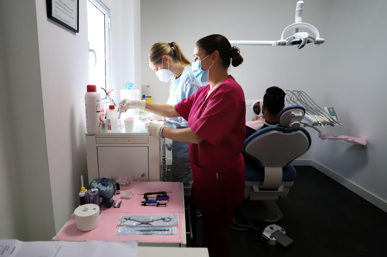 Imágenes de la Clínica Dental Solidaria en Gibraleón