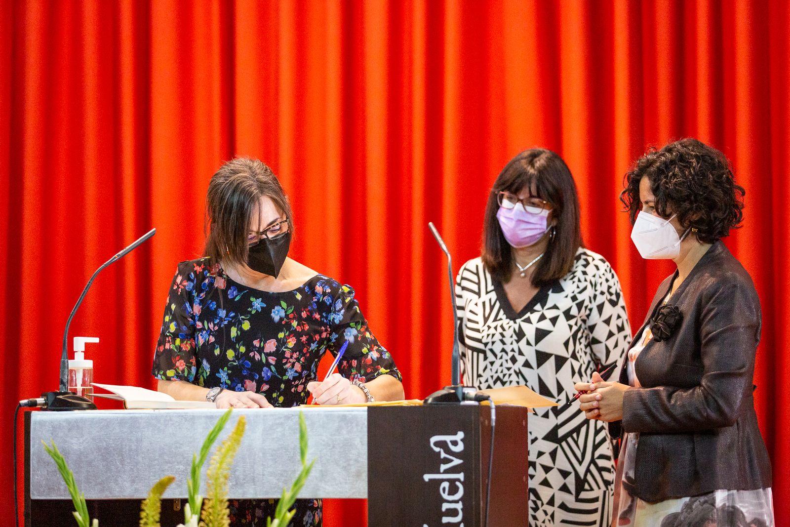 Imágenes de la toma de posesión del equipo de gobierno de la UHU