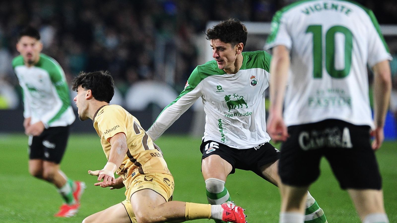 Las fotos del Racing de Santander - Málaga CF