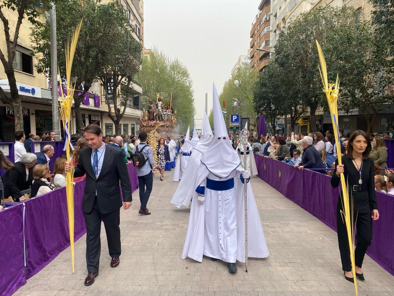 La Borriquilla el Domingo de Ramos en Jaén.