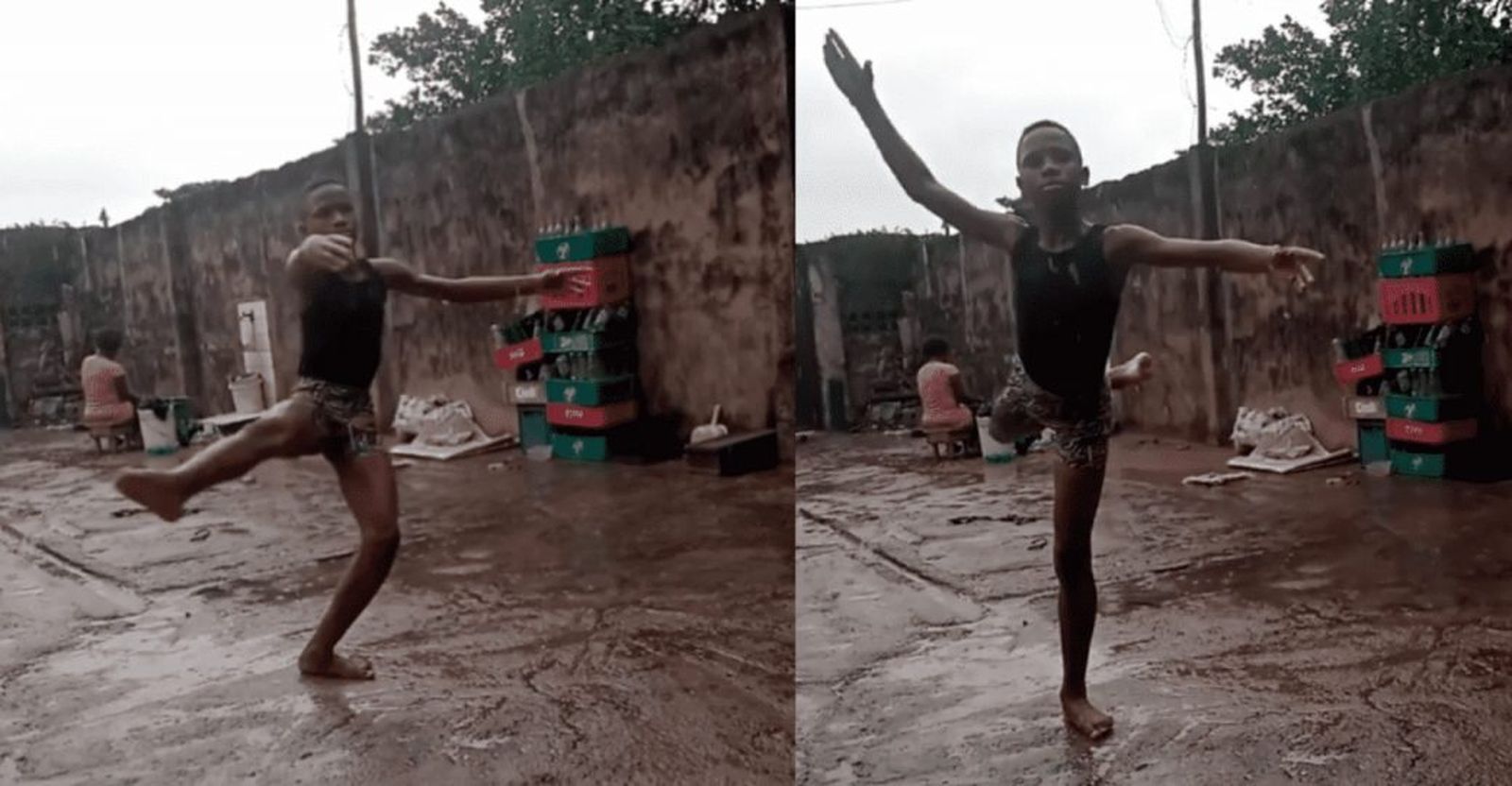El niño nigeriano que bailaba bajo la lluvia
