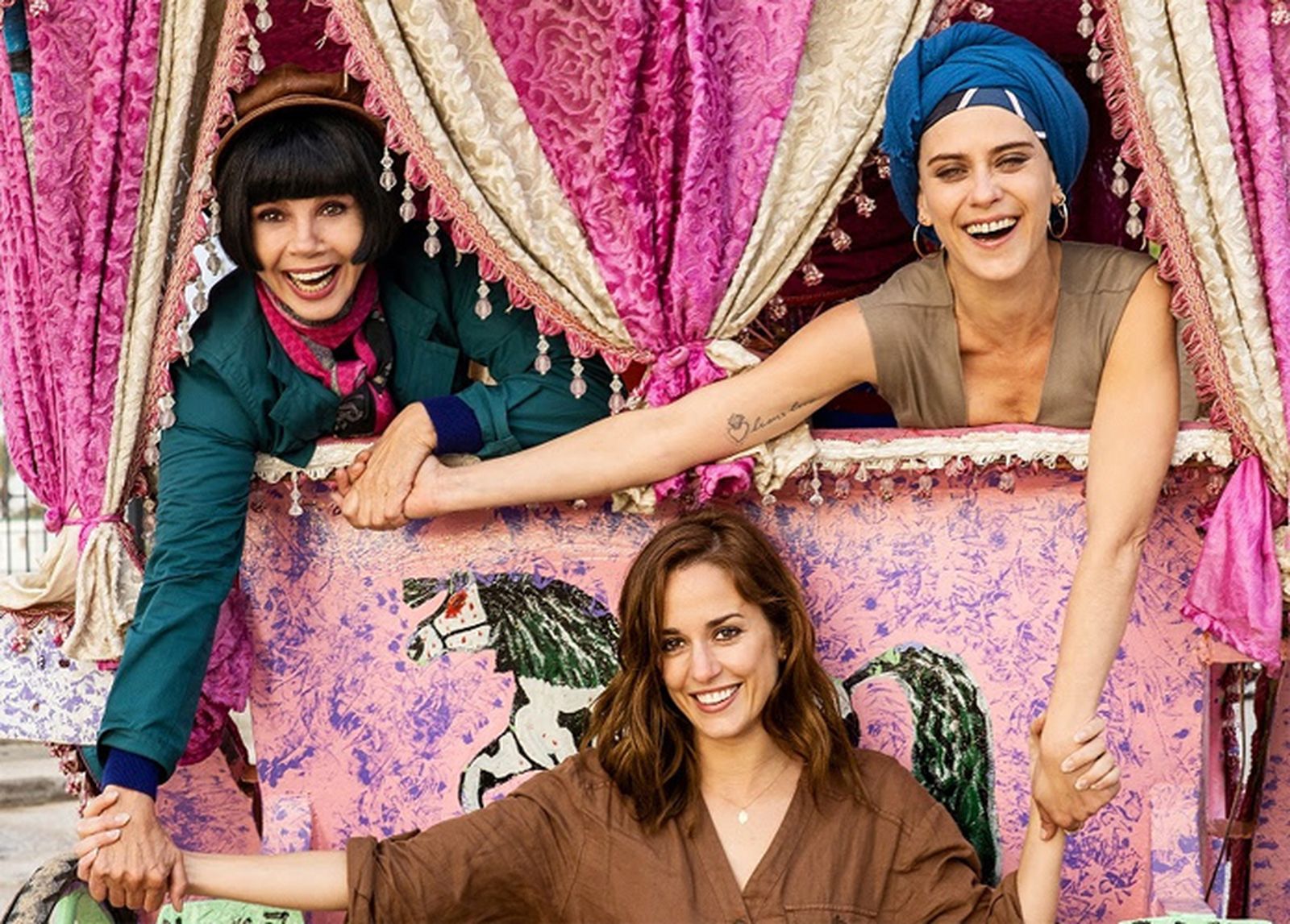 Victoria Abril, María León y Silvia Alonso en 'La lista de los deseo's