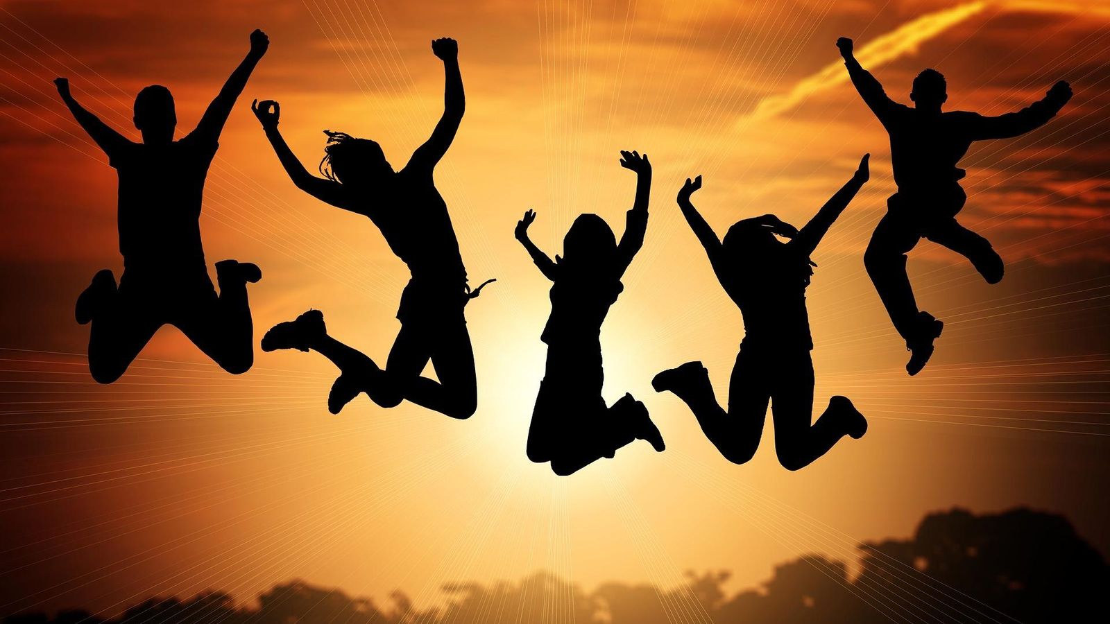 La felicidad de ser feliz.