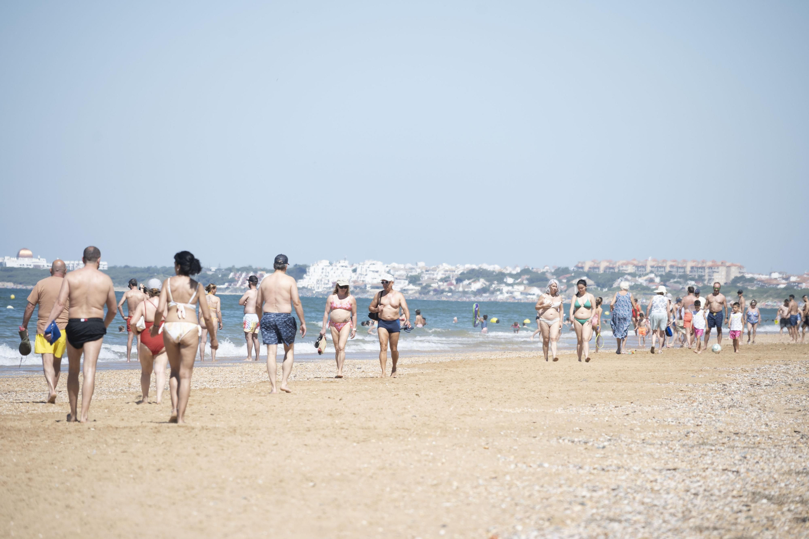 Imágenes del sábado 15 de junio en las playas de Punta Umbría