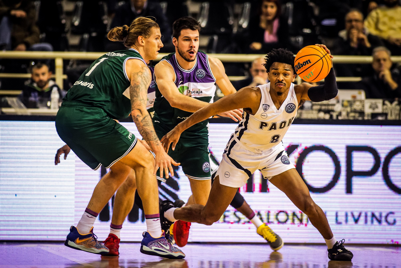 El PAOK - Unicaja, en fotos