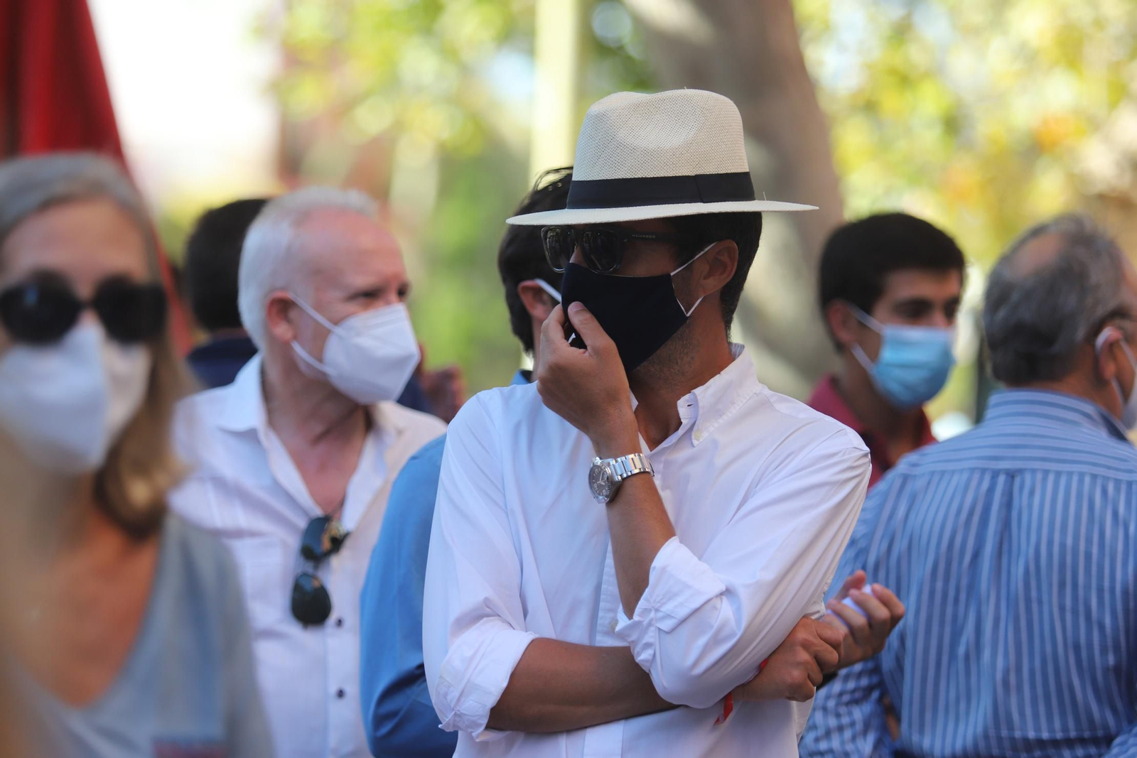 Ambiente taurino del 2 de Agosto en Huelva