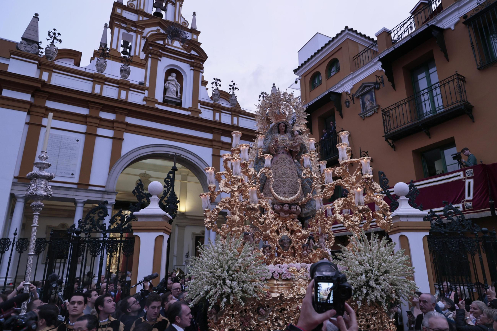 Las imágenes de la procesión de la Virgen del Rosario