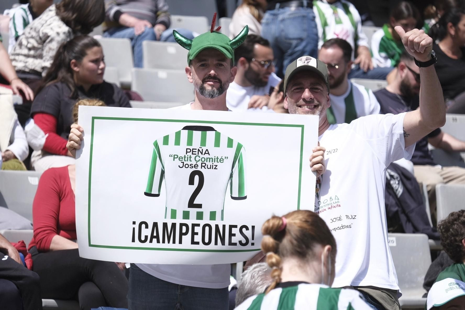 Así ha sido la celebración del Córdoba CF con su afición tras el ascenso a Segunda RFEF