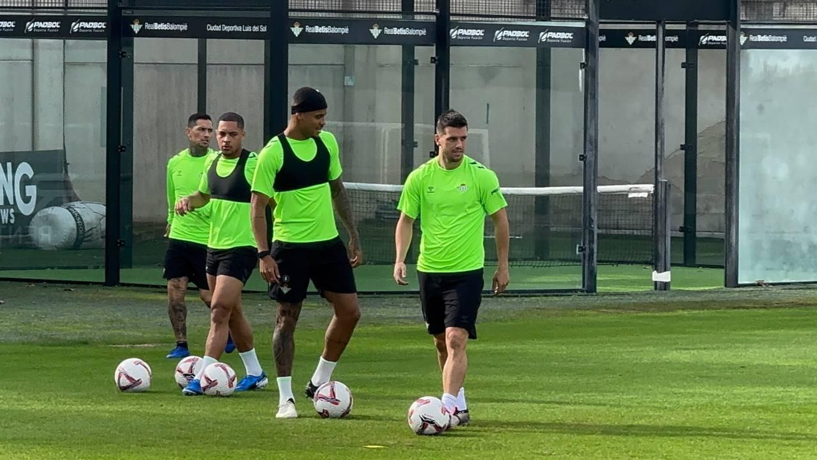 Lo Celso sigue trabajando con normalidad junto al resto de sus compañeros