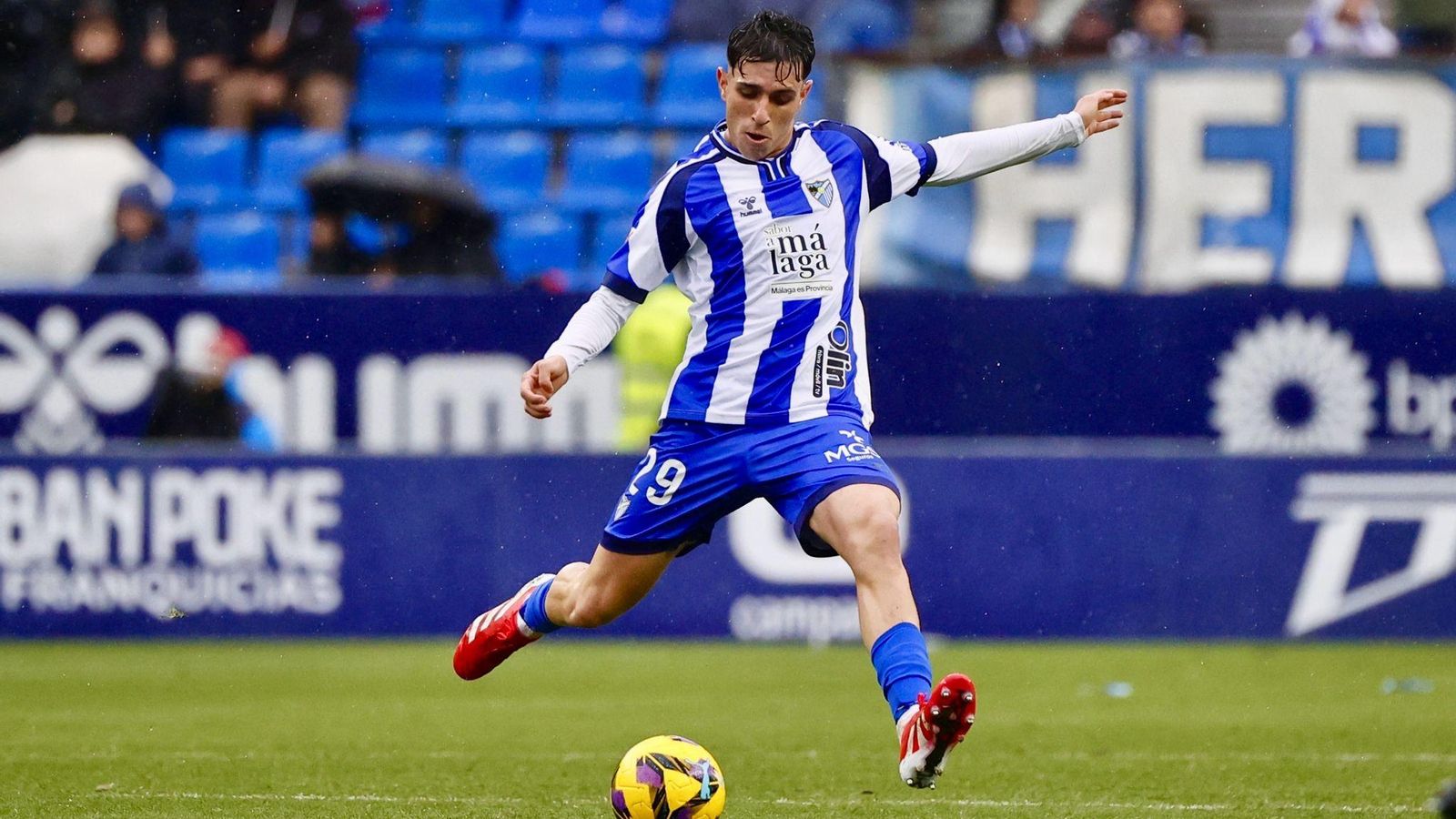 El Málaga CF-Cádiz, en fotos