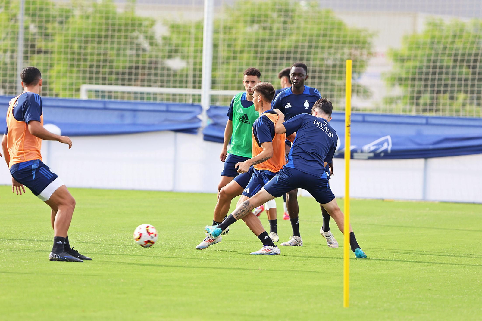 Entrenamiento del Recreativo de Huelva
