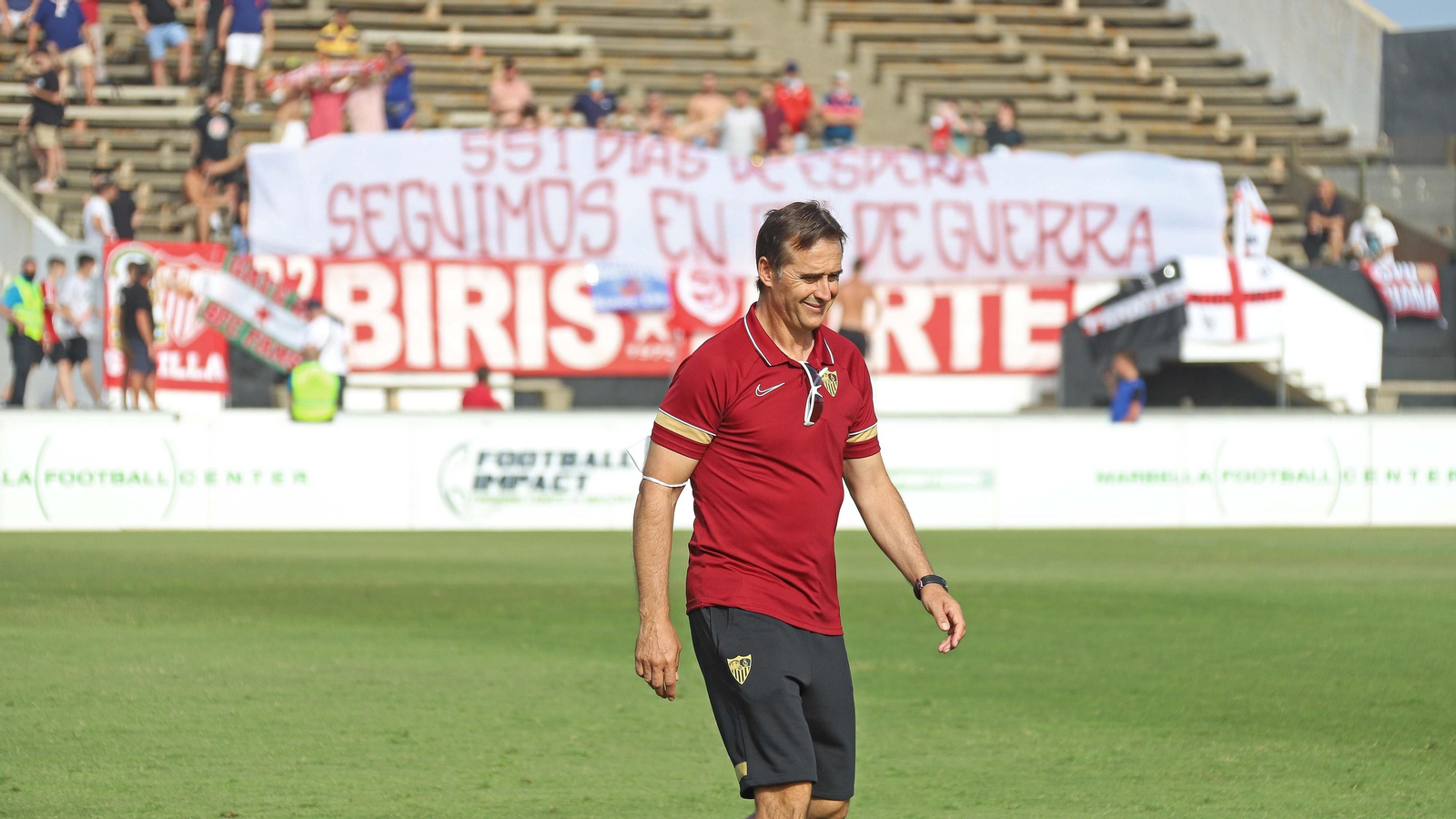Las mejores fotos del Sevilla - Las Palmas en La Línea