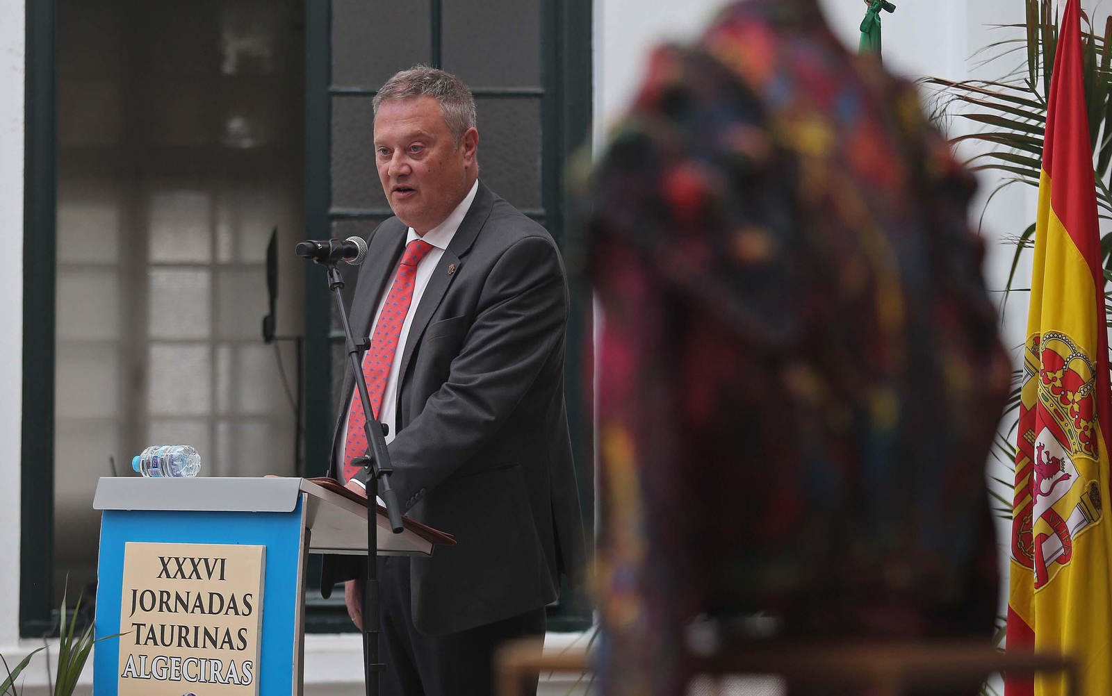 El pregón de las XXXVI Jornadas Taurinas de Algeciras ofrecido por José Luis López Guío, en imágenes