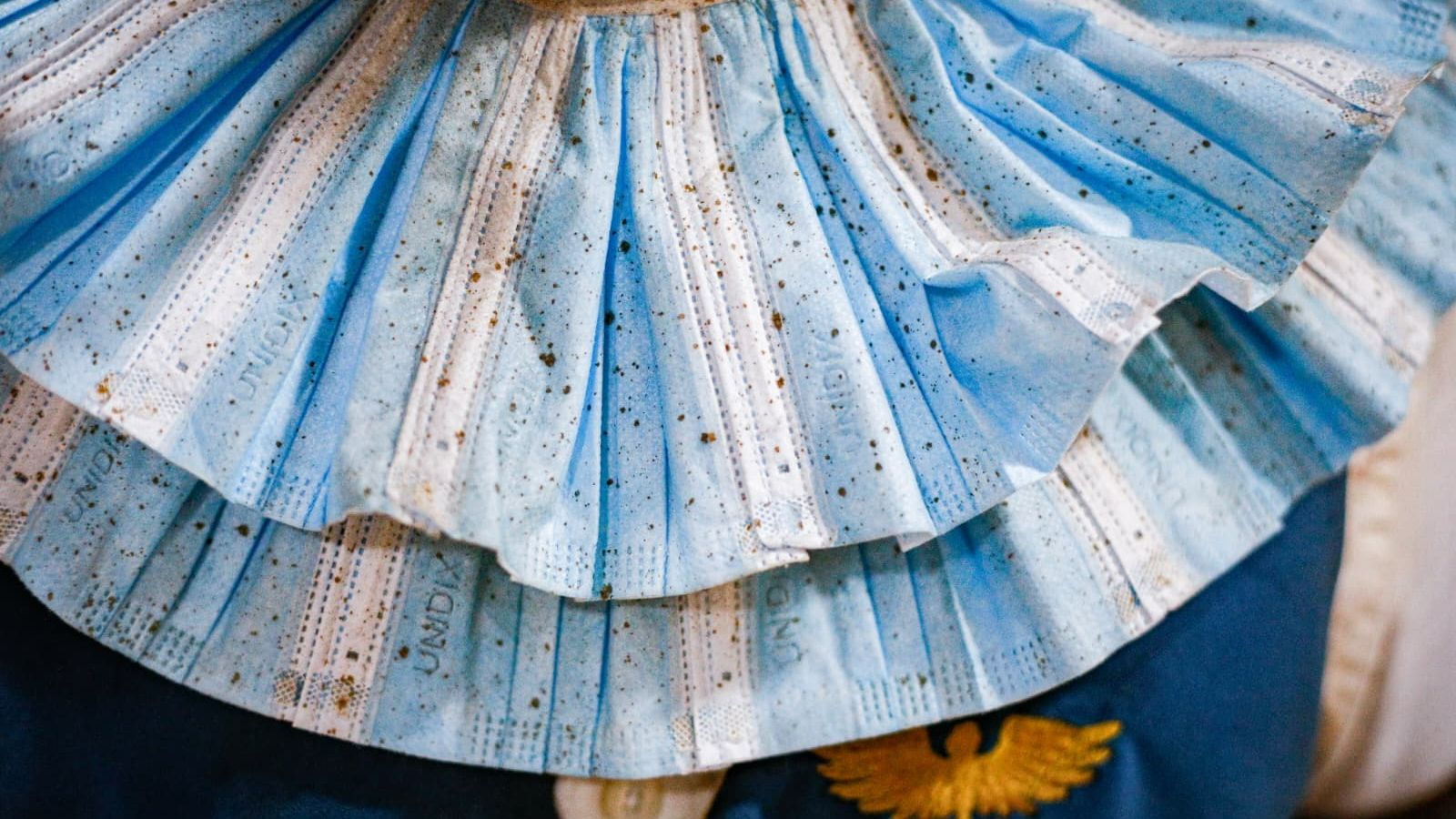 El cuello de uno de los disfraces de 'DSAS3'