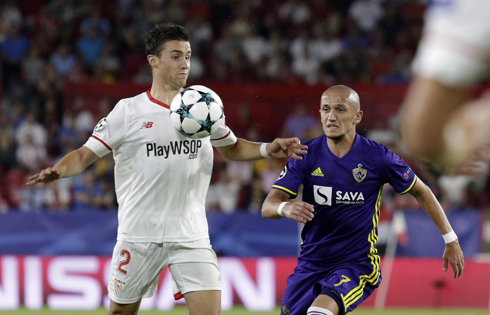 Las imágenes del Sevilla-Maribor