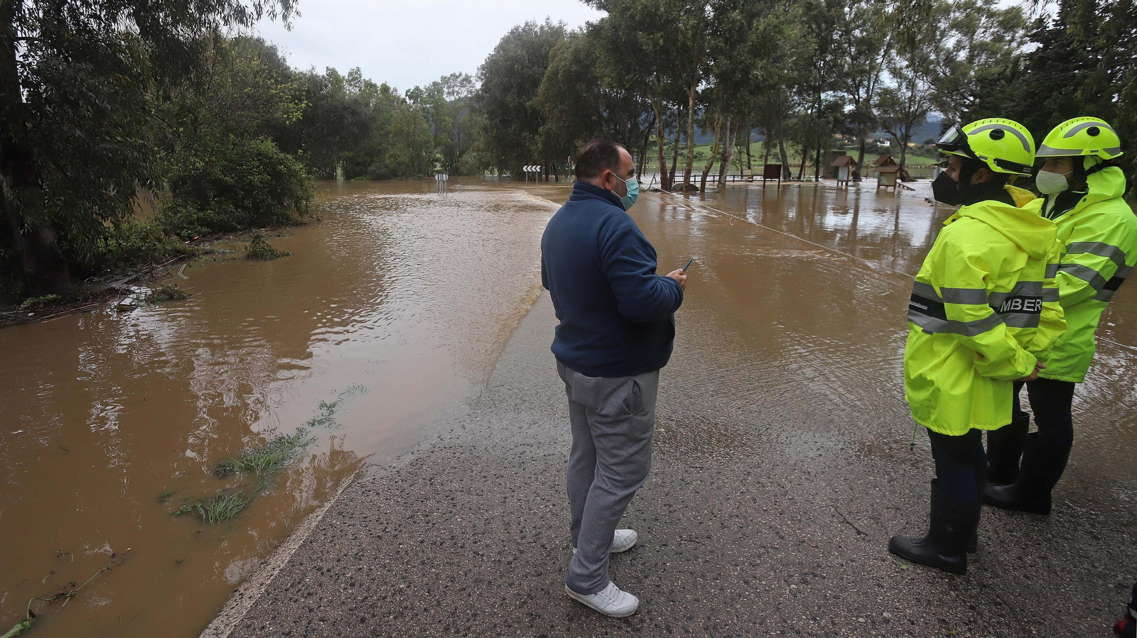 Inundaciones en Los Barrios