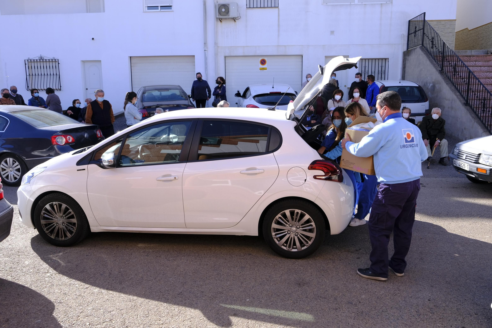 Fotogalería vacunación COVID-19 en Sorbas y Tabernas. Almería