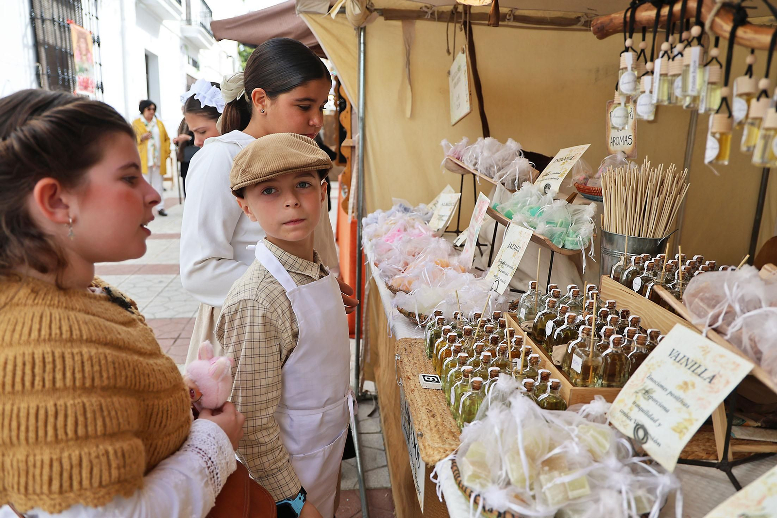 Imágenes de la Feria de Época 1900 de Moguer