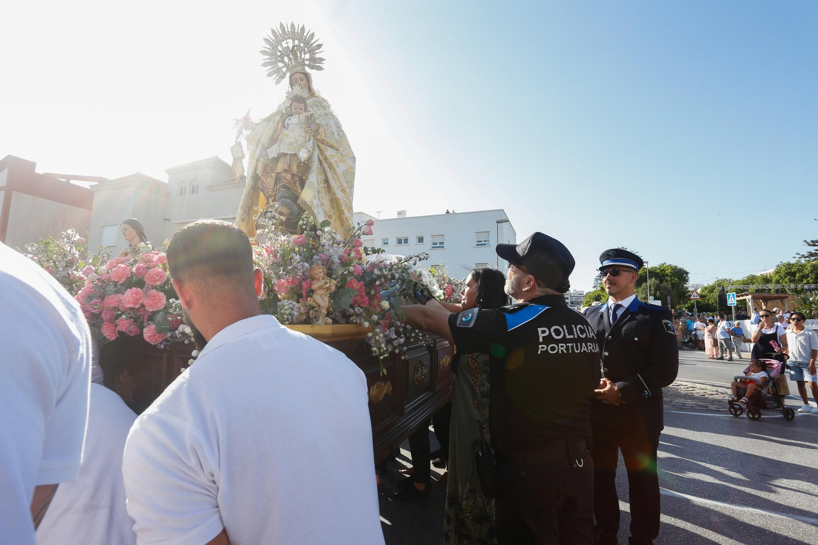 Fotos de la procesión de la Virgen del Carmen en Tarifa