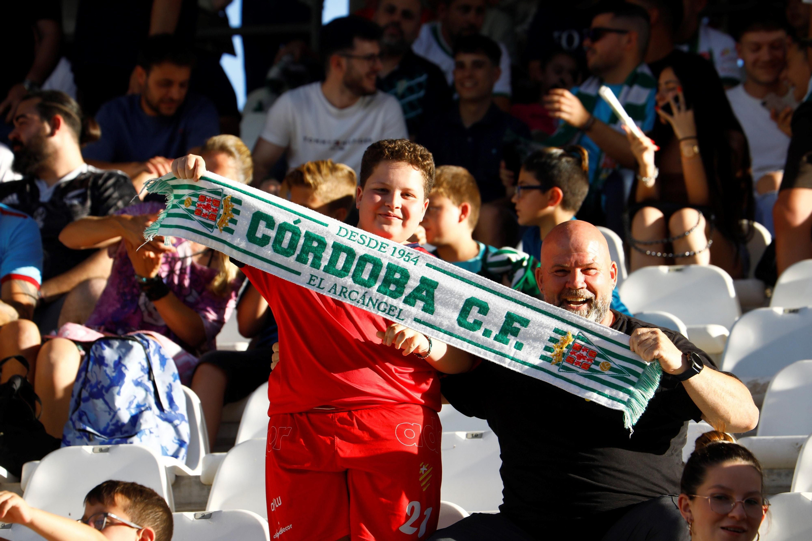 Las mejores fotos de la afición en el Córdoba CF - Deportivo de La Coruña