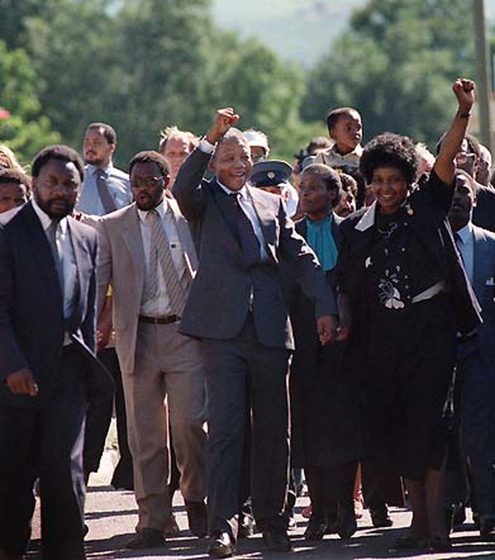 20 años de la liberación de Mandela, fin del 'apartheid'