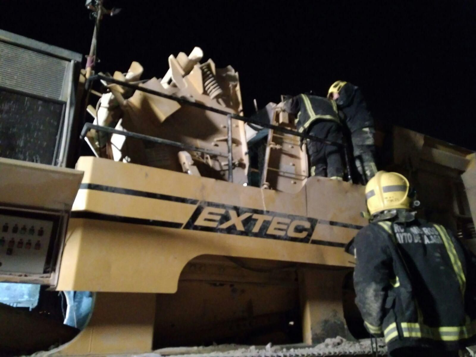 Muere un trabajador al quedar atrapado en una máquina de una empresa de reciclaje