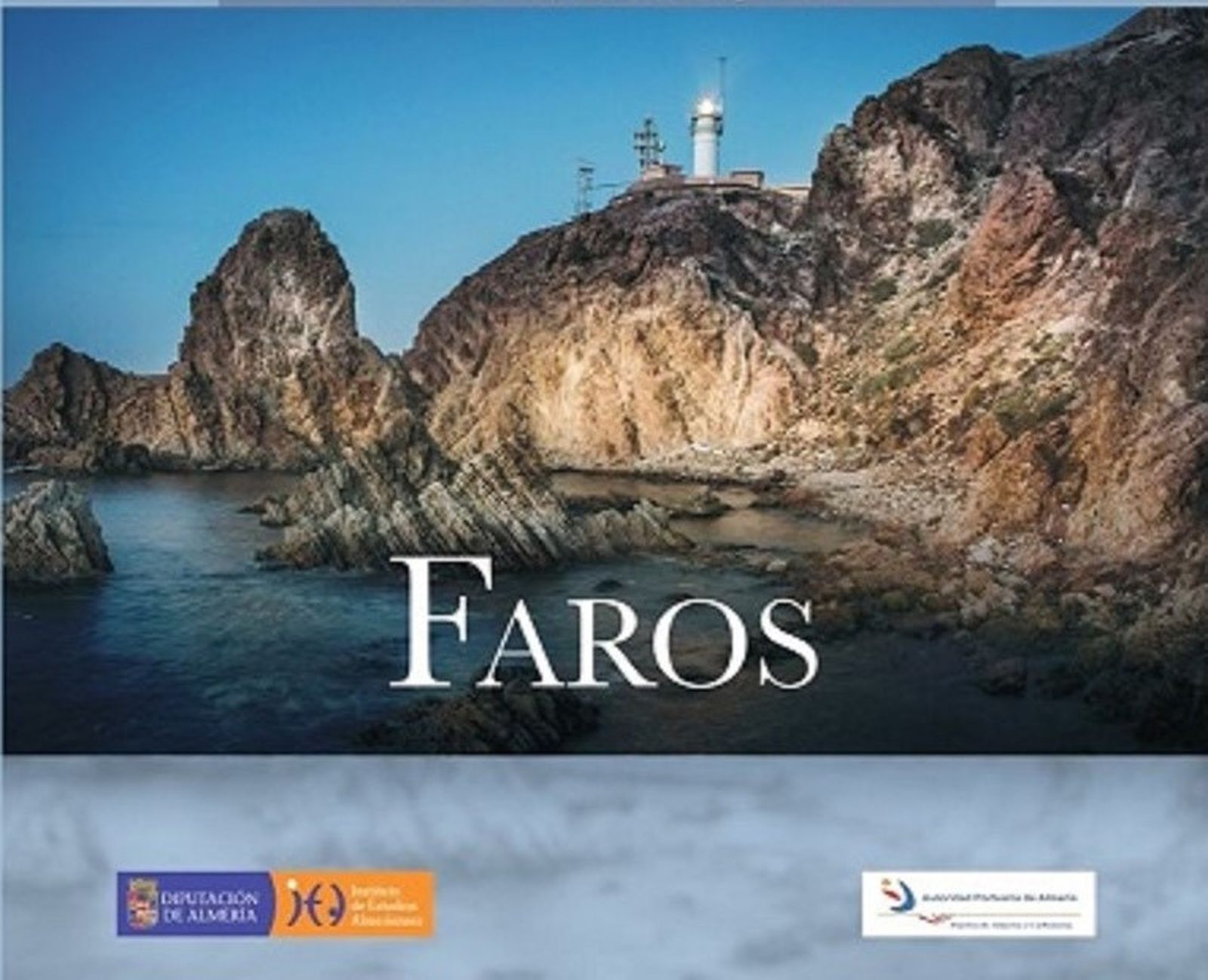 Portada de la guía de Faros que edita el Instituto de Estudios Almerienses.