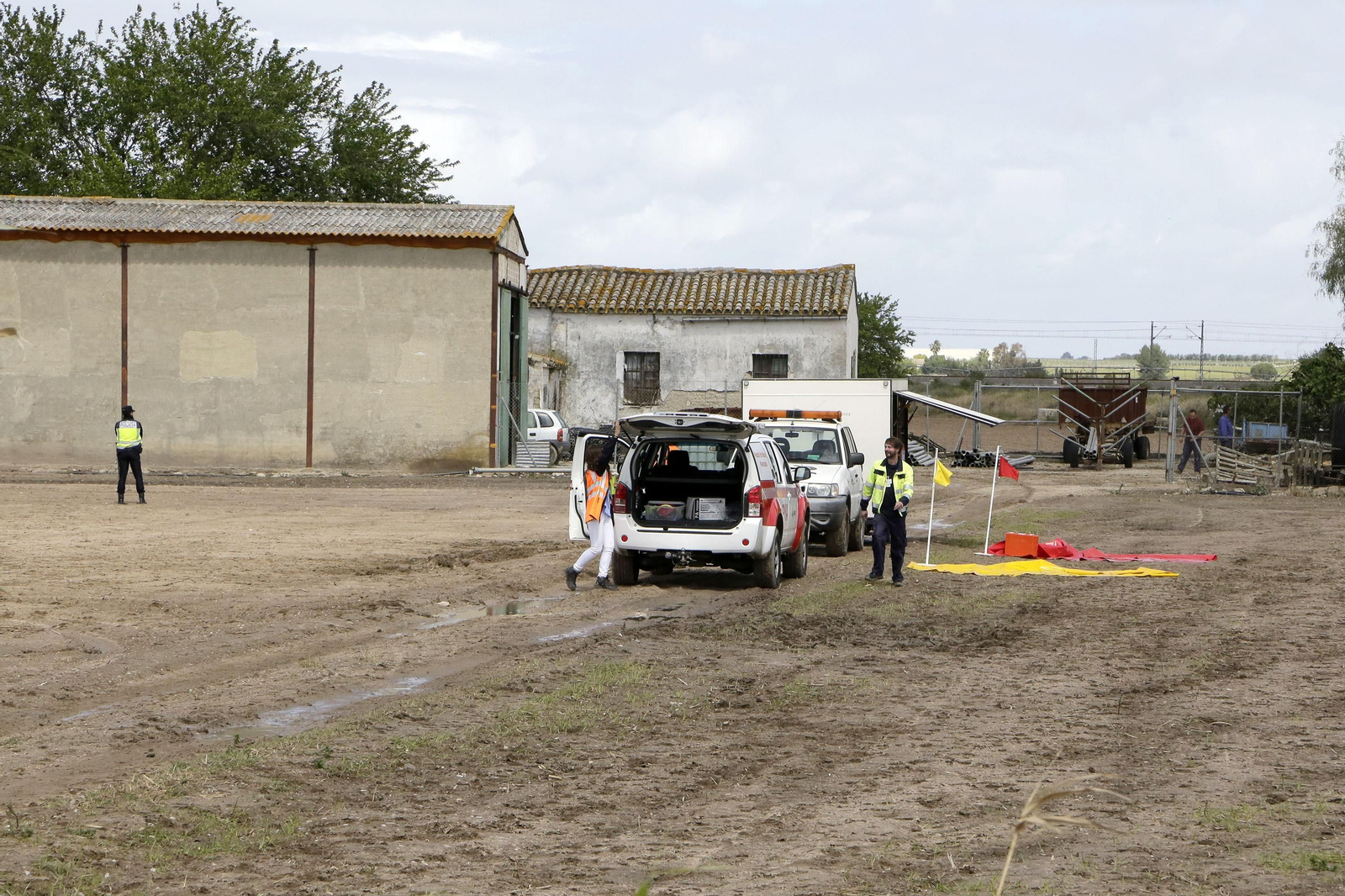 Simulacro de accidente aéreo en el aeropuerto de Jerez