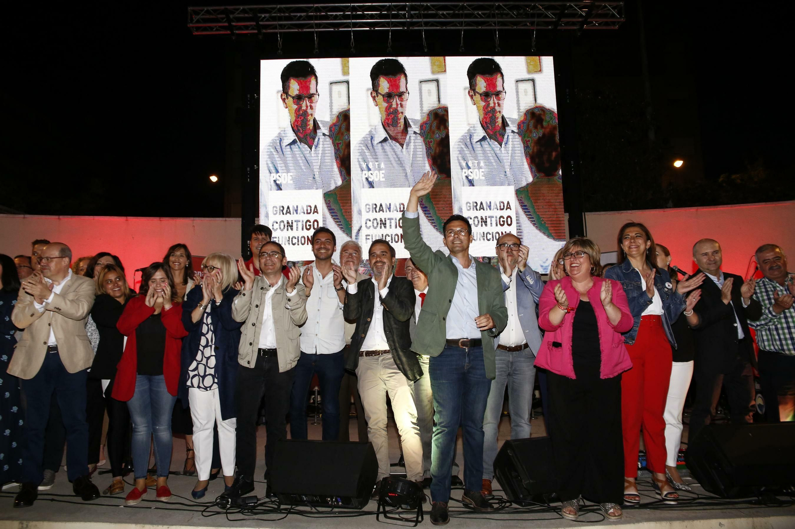 Las imágenes del inicio de la campaña del PSOE Las imágenes del inicio de la campaña del PSOE