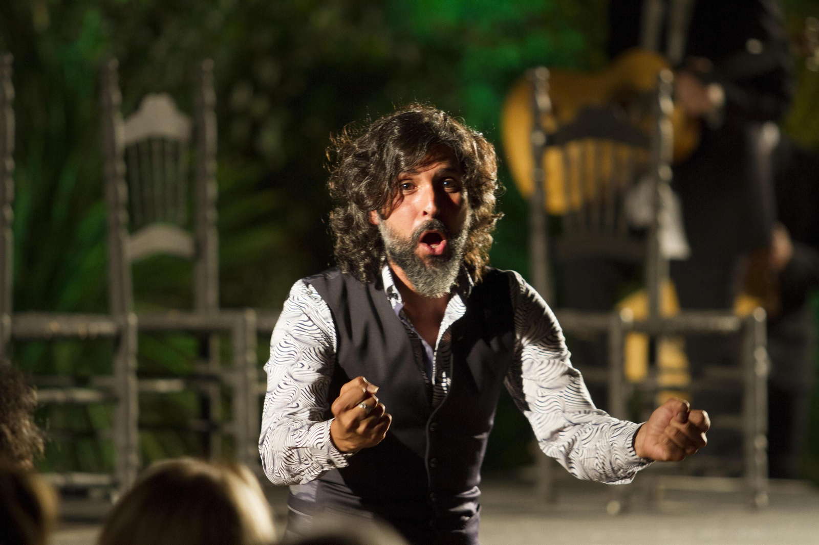 El cantaor onubense llega esta noche a Granada.