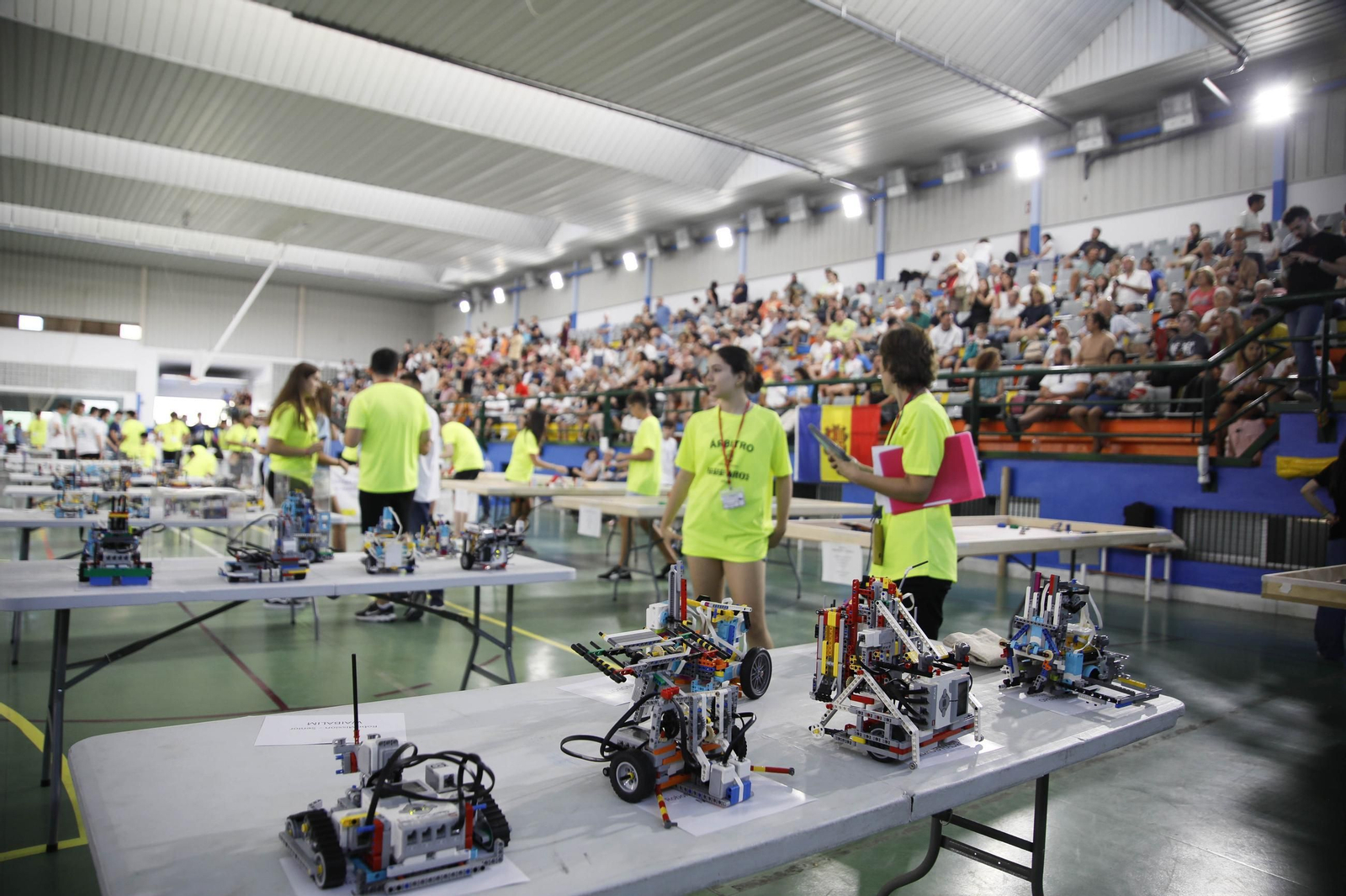 Las imágenes del World robot olympiad en Huércal de Almería