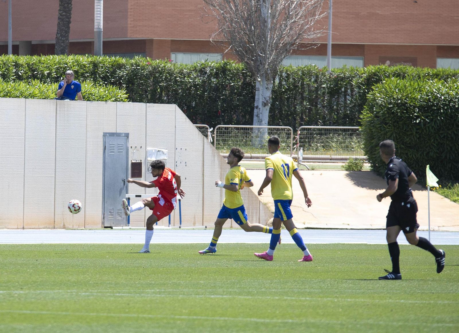 Partido de Segunda RFEF entre el Almería B y el Cádiz Mirandilla